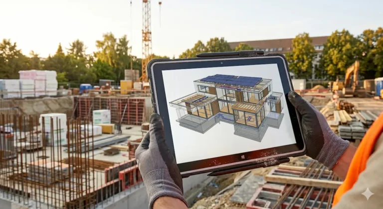 Individuelle Bauplanung und digitales Baumanagement für schlüsselfertige Häuser