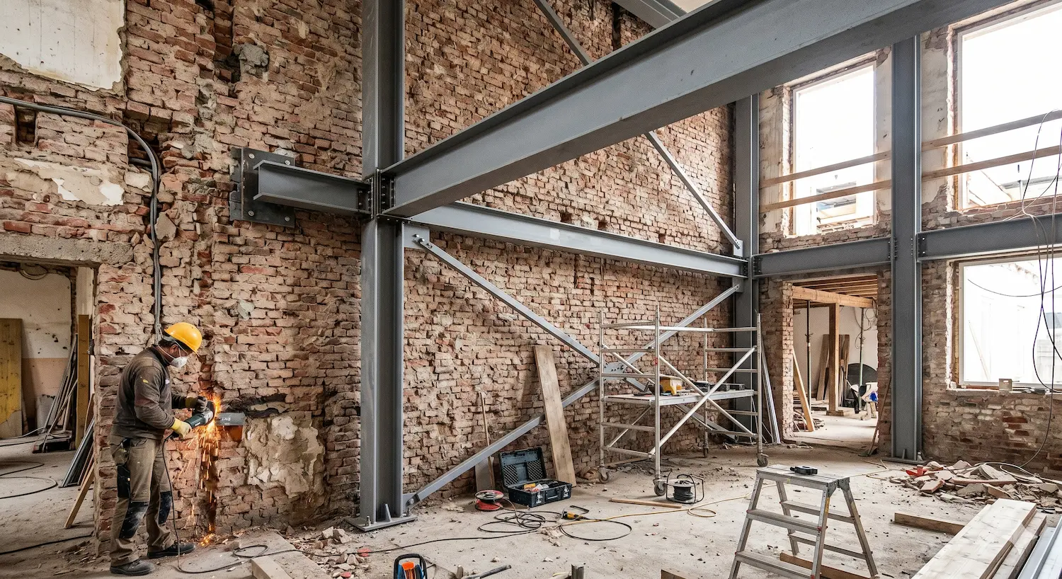 Umfassende Kernsanierung und statische Modernisierung durch Roosenboom