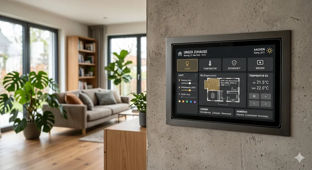 Intelligente Smart Home Integration und Netzwerktechnik für moderne Gebäude
